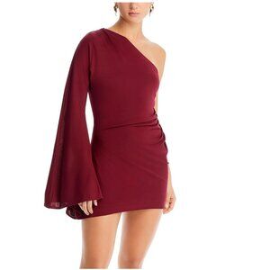 Cult Gaia - Amani Womens One Shoulder Mini Cocktail And Party Dress